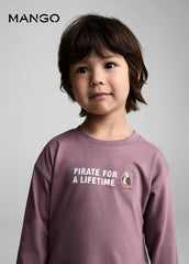 MANGO Message cotton T-shirt