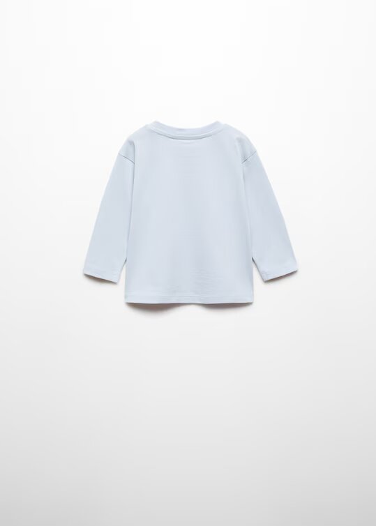 MANGO Dogy Printed long sleeve t-shirt