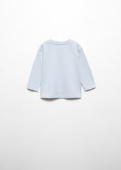 MANGO Dogy Printed long sleeve t-shirt