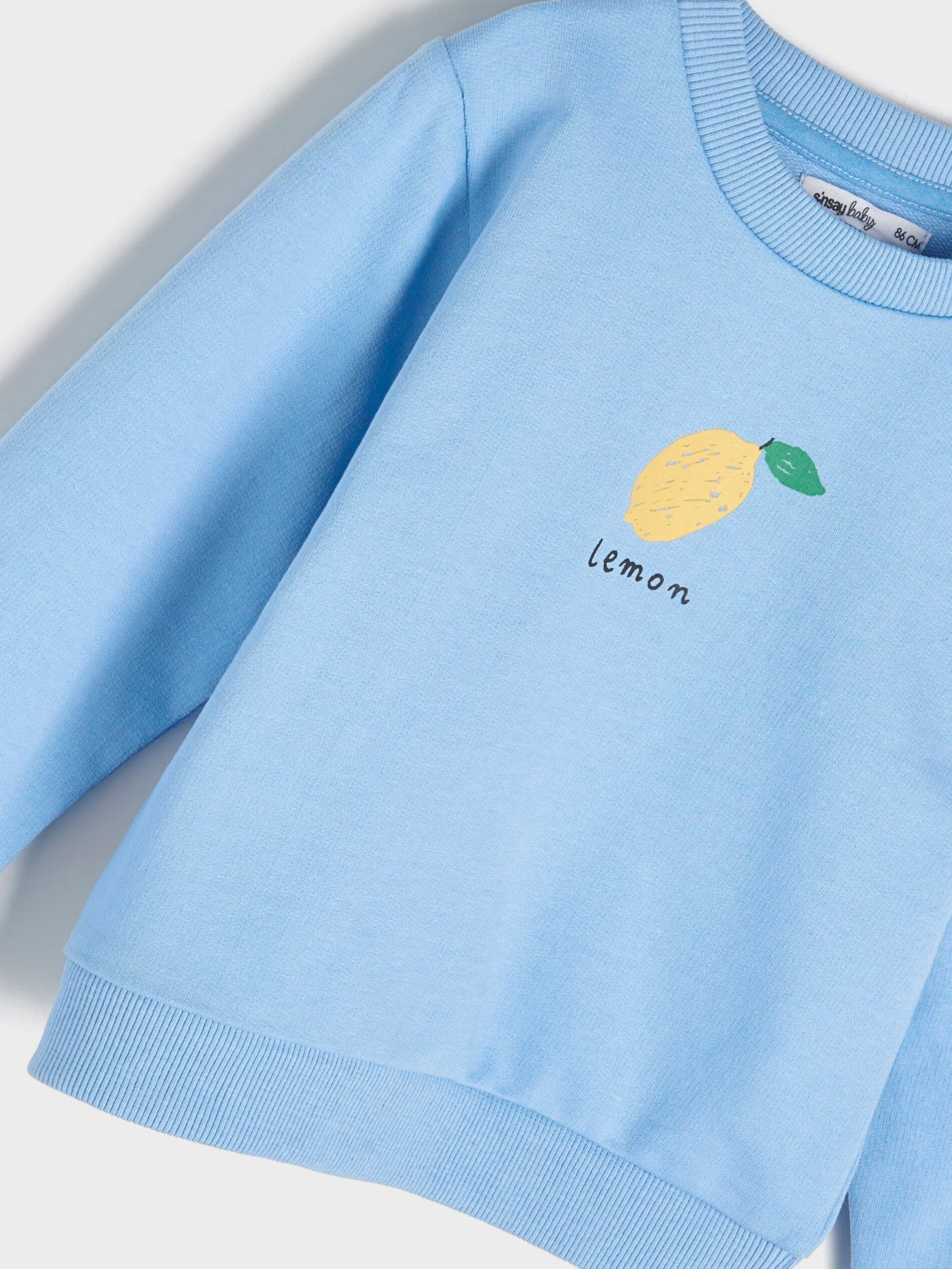SINSAY Lemon Sweatshirt EASTORE 