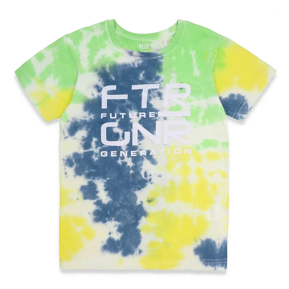 Blue Seven Future Tie Dye Tshirt