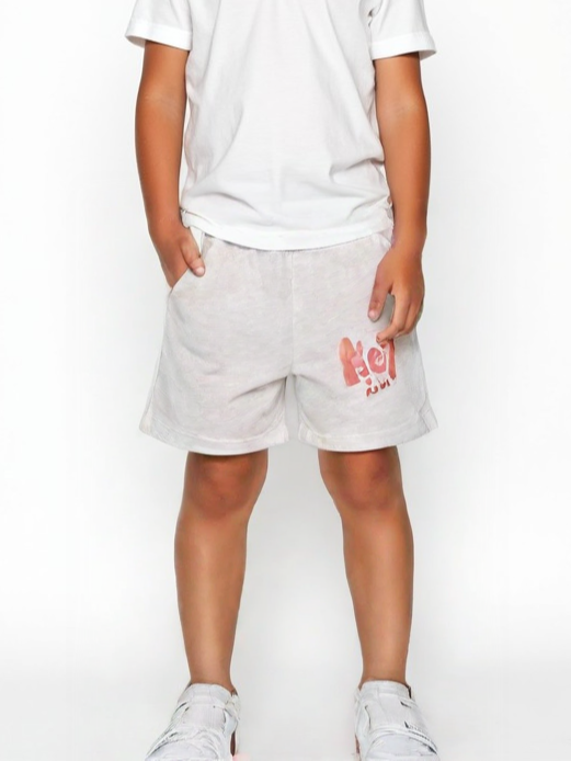 Lefties Hey Bro Light Grey Shorts