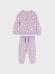 SINSAY Printed Fleece Sweat Shirt and pants EASTORE 