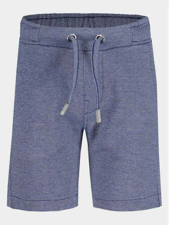 Blue Seven Boys - Navy Melange Knitted Shorts