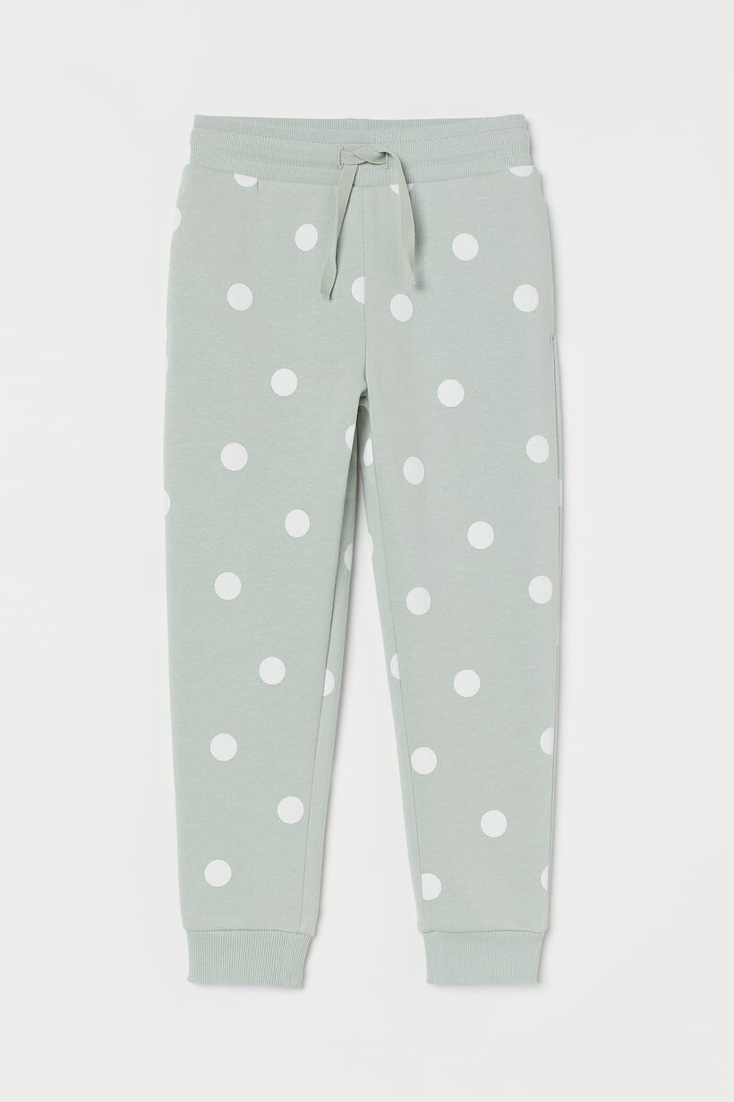 BLUE SEVEN Polka Dot Zipper Sweatpants Set 3 EASTORE 