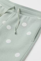 BLUE SEVEN Polka Dot Zipper Sweatpants Set 3 EASTORE 