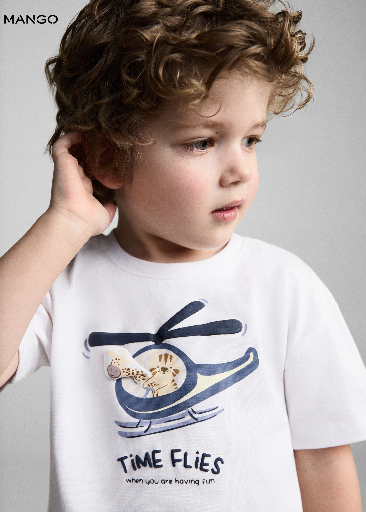 MANGO T-shirt helicop