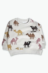 MANGO 2-piece Camel Sweatshirt Set